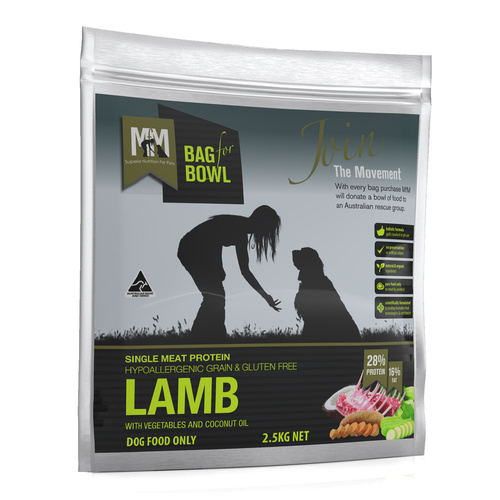 Meals for Mutts Single Ingredient Grain Free Dry Dog Food - Lamb 2.5kg main image