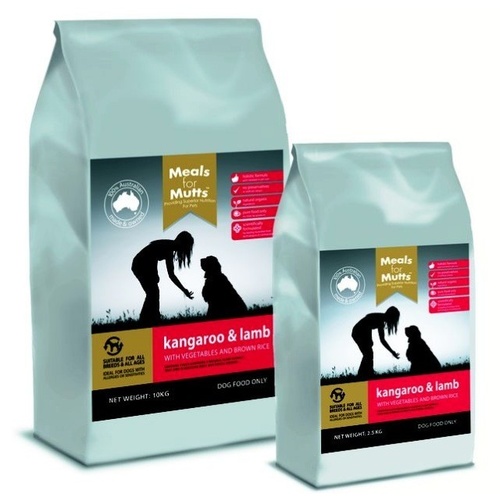 Meals for Mutts Gluten Free Kangaroo & Lamb Dry Dog Food main image