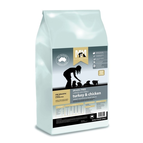 Meals for Mutts Turkey & Chicken Grain Free Larger Kibble for Puppies main image