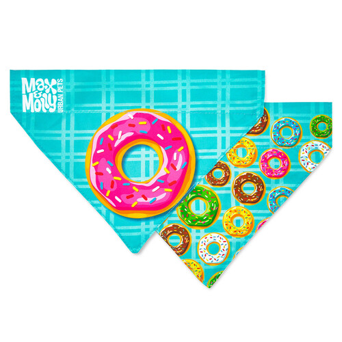 Max & Molly Bandana for Cats & Dogs - Donuts main image