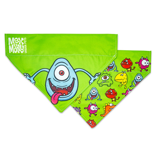 Max & Molly Bandana for Cats & Dogs - Little Monsters main image