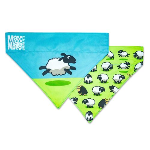Max & Molly Bandana for Cats & Dogs - Black Sheep main image