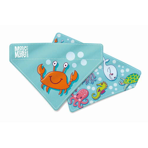 Max & Molly Bandana for Cats & Dogs - Blue Ocean main image