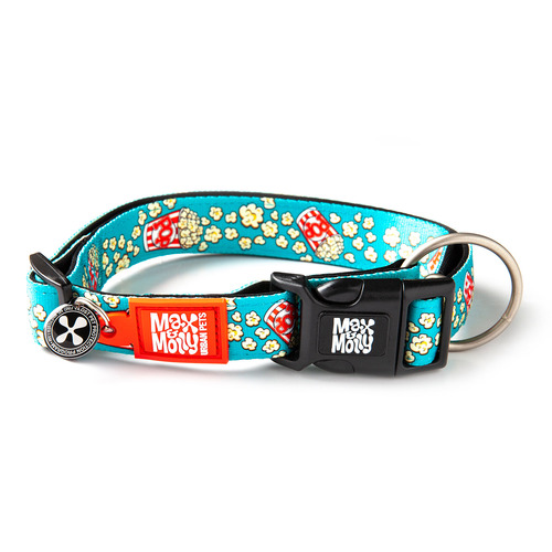 Max & Molly Smart ID Dog Collar - Popcorn main image