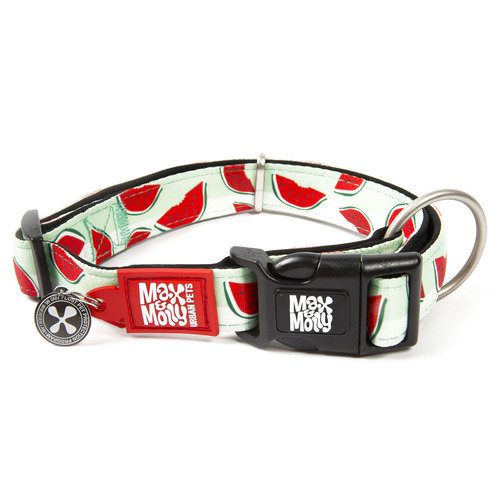 Max & Molly Smart ID Dog Collar - Watermelon main image