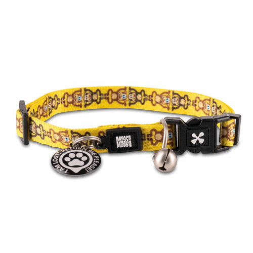 Max & Molly Smart ID Cat Collar - Monkey Maniac main image