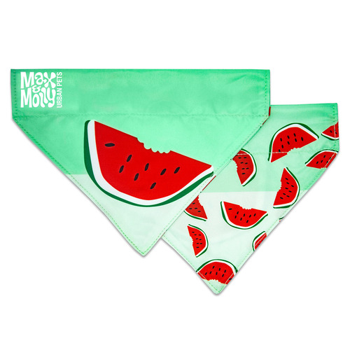 Max & Molly Bandana for Cats & Dogs - Watermelon - Large main image
