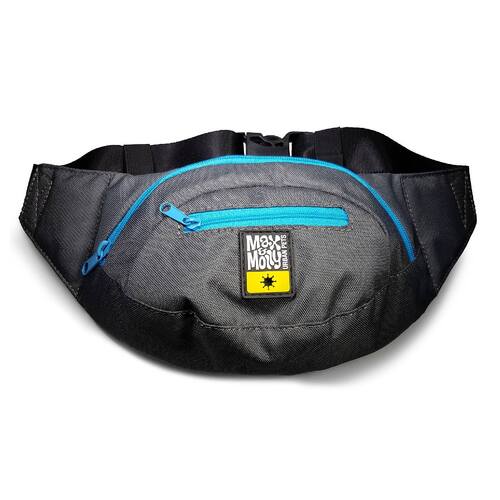 Max & Molly Waist Walking Bum Bag - Sky Blue main image