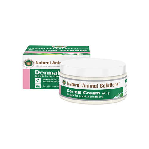 Natural Animal Solutions Dry Skin Hydrating Dermal Cream for Cats & Dogs 60g main image