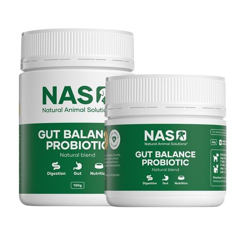 Natural Animal Solutions Gut Balance ProBiotic for Cats & Dogs 150g - Natural Formula main image