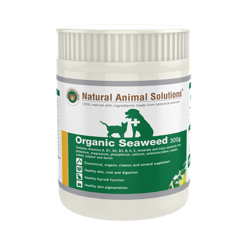 Natural Animal Solutions Organic Seaweed Powder Supplement for Cats & Dogs 300g main image