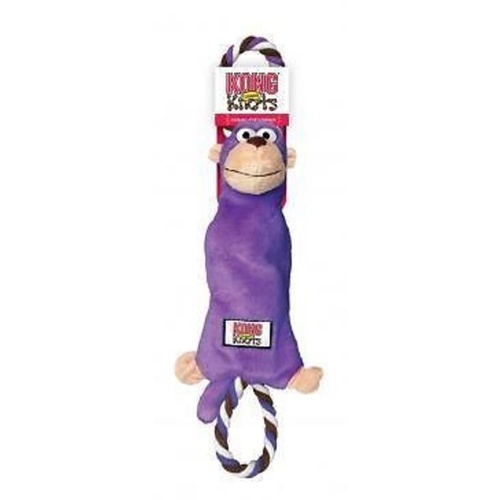 KONG Tugger Knots Tug & Fetch Dog Toy - Medium/Large Monkey main image