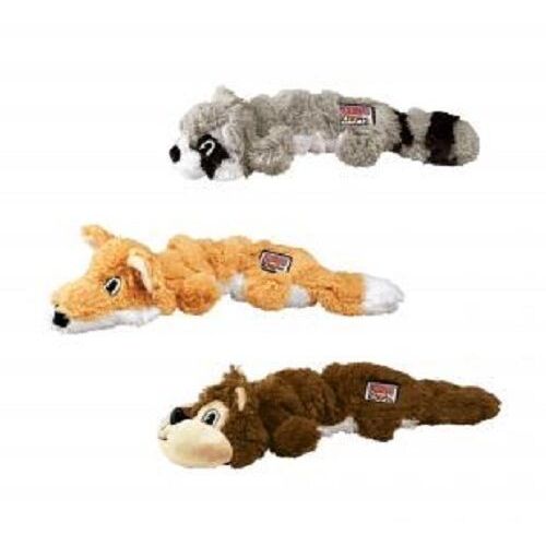 KONG Scrunch Knots Squirrel Dog Toy Small
