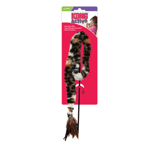 3 x KONG Swizzle Bird Cat Teaser Wand main image