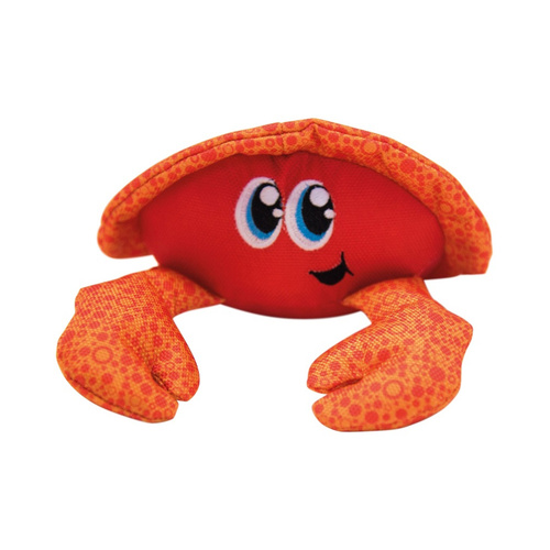 Outward Hound Floatiez Crab Floating Squeaker Dog Toy main image