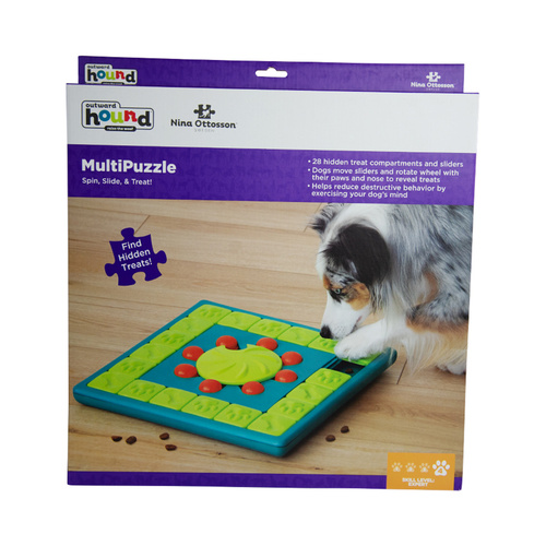 Nina Ottosson Multipuzzle Treat Dispensing Interactive Dog Game Level 4 main image