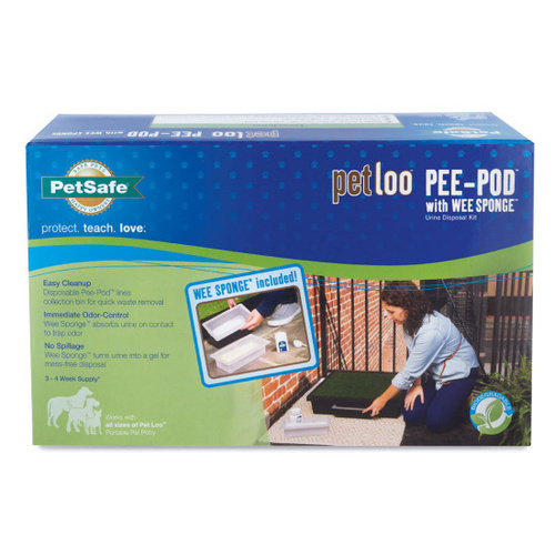The Pet Loo Replacement Pee Pods - Wee Sponge Powder 7-pack main image