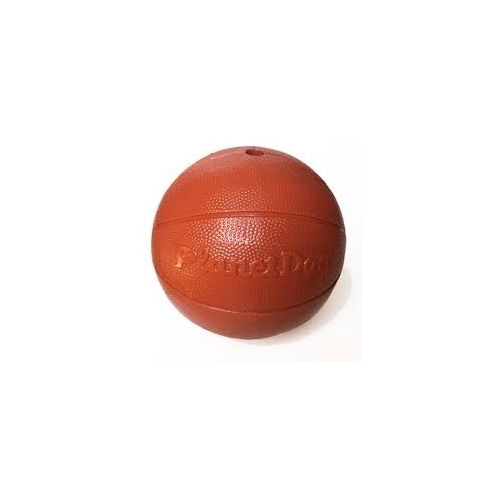 Planet Dog Durable Treat Dispensing & Fetch Dog Toy - Basketball  main image