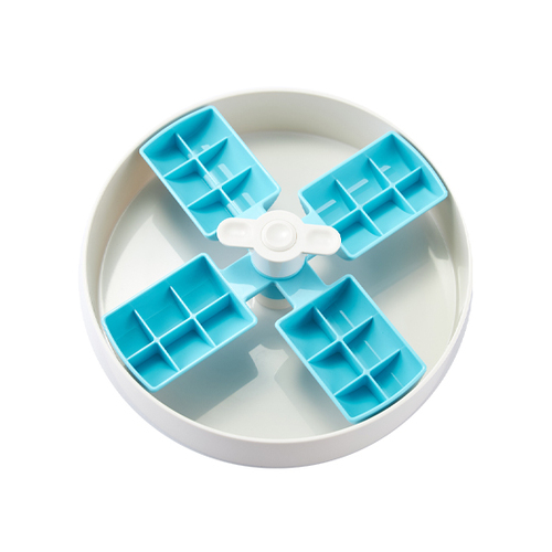SPIN Interactive Adjustable Slow Feeder for Cats and Dogs - Windmill main image