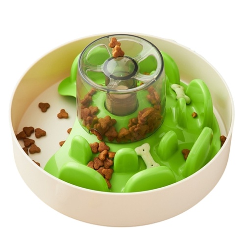 SPIN UFO Maze Interactive Dog Bowl and Slow Feeder main image