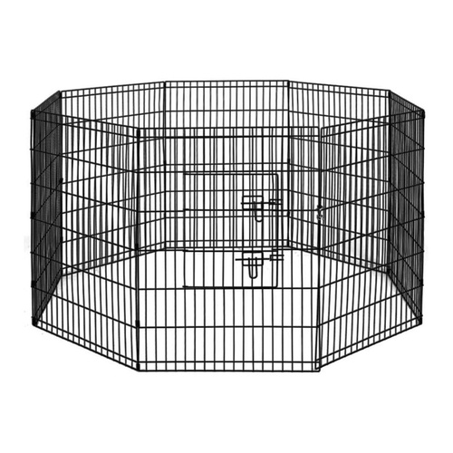 8 Panel Pet Dog Deluxe Playpen Puppy Exercise Cage Enclosure Fence Play Pen main image