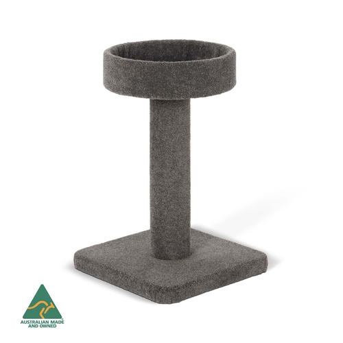 BOSSCAT Duke Premium Cat Scratcher with Claw-Care Carpet Post & Sleeping Nook main image