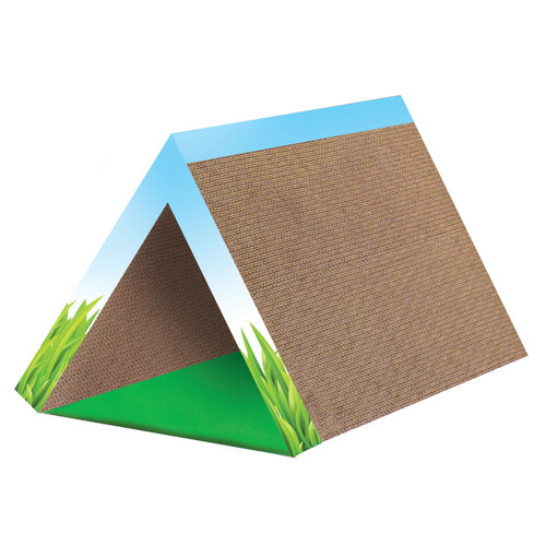 Petstages Fold Away Cardboard Cat Scratcher & Tunnel main image