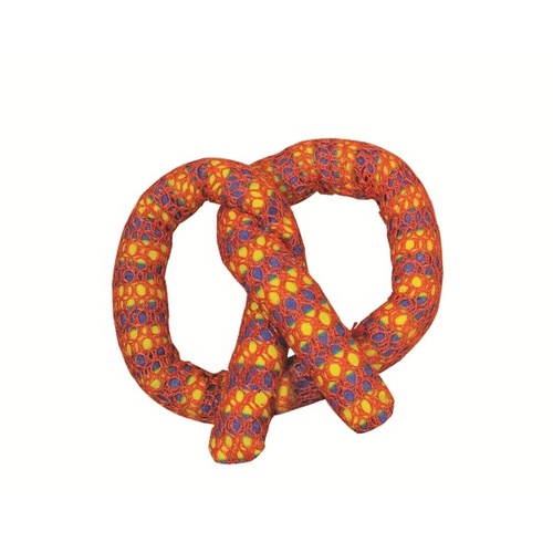Petstages Catnip Plaque Away Pretzel Cat Chew Toy main image