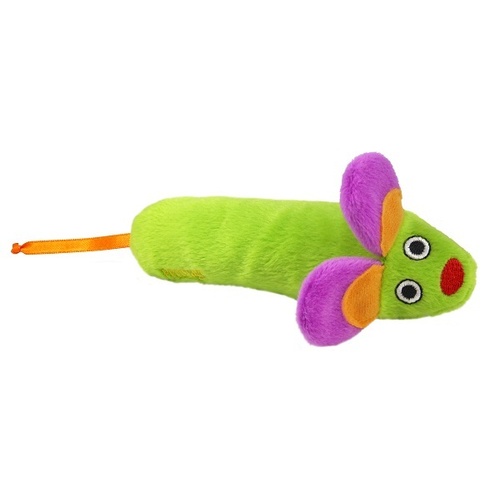 Petstages Green Magic Mightie Mouse Catnip Infused Kickeroo Cat Toy main image