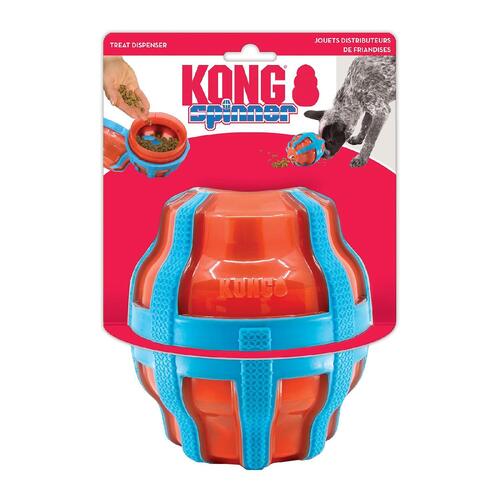 KONG Spinner NEW Interactive Treat Dispensing Doy Toy - Holds up to 4 Cups - 1 Unit/s main image