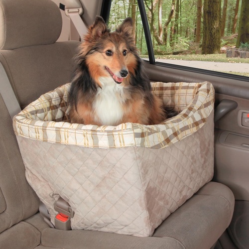 Petsafe Happy Ride (prev. Solvit) Quilted Jumbo On-Seat Booster Safety Seat for Dogs main image