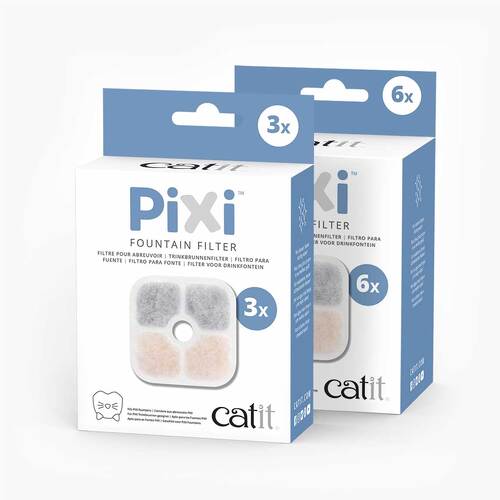 Catit Pixi Active Carbon Filters for Catit Pixi Fountains - 3 or 6 Pack main image