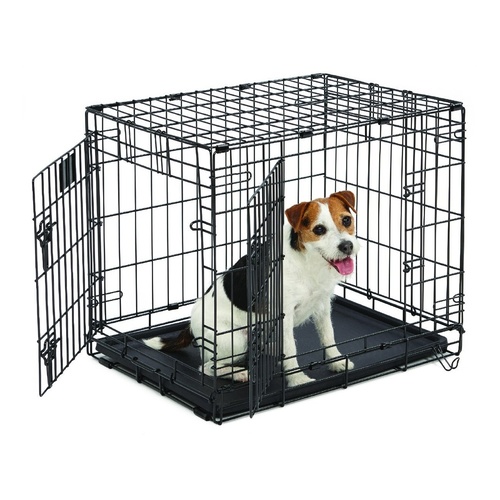 Midwest Contour Double Door Dog Crate with Divider [Size: 30 - 830DD] main image