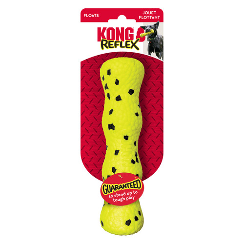 3 x KONG Reflex Bite Defying Floating Dog Toy - Stick Medium main image