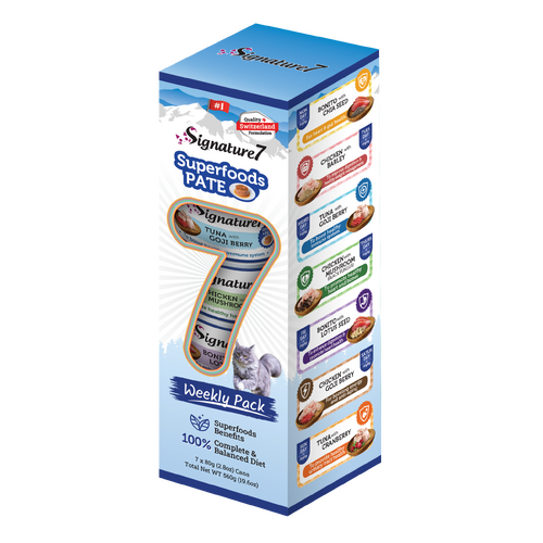 Signature7 Superfoods PATE 7 days variety pack