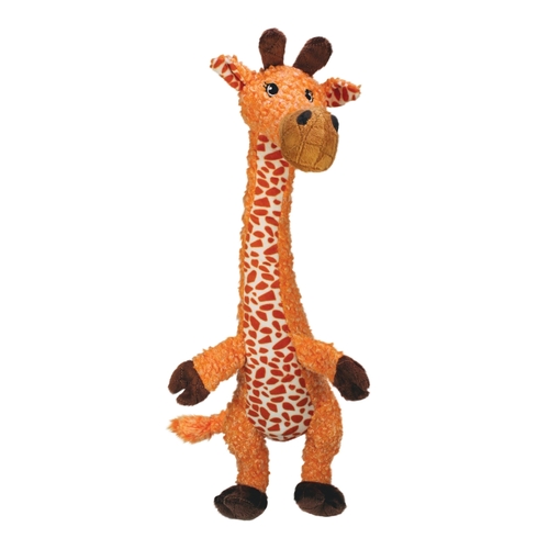 3 x KONG Shakers Luvs Long-Limbed Squeaker Dog Toy - Small Giraffe main image