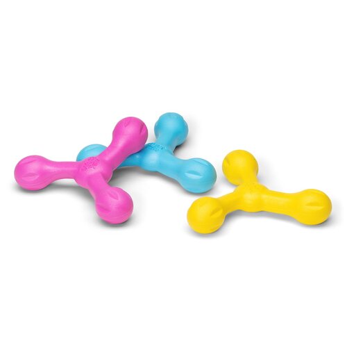 West Paw Skamp Flyer-Inspired Fetch Dog Toy in Bright Colours main image