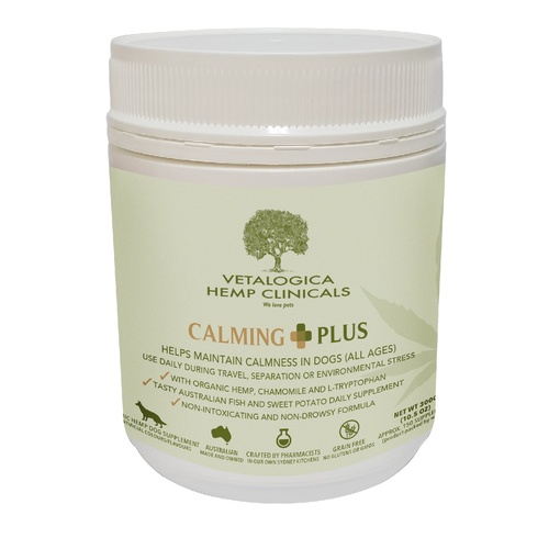 Vetalogica Hemp Clinicals Calming Plus Dog Supplement 300g main image