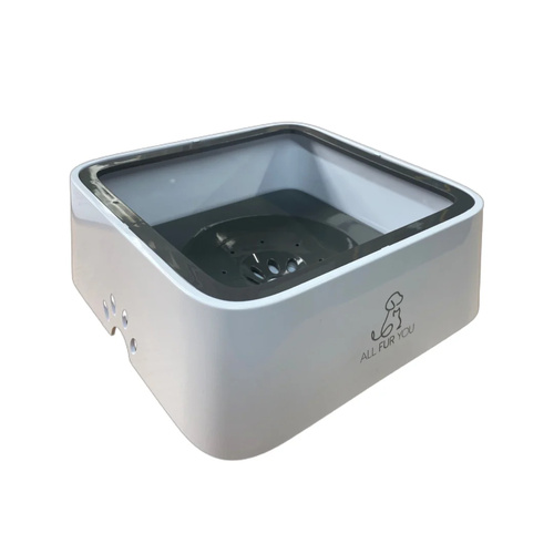 All Fur You Anti Splash Bowl 2L Grey | No Mess Pet Water Bowl main image