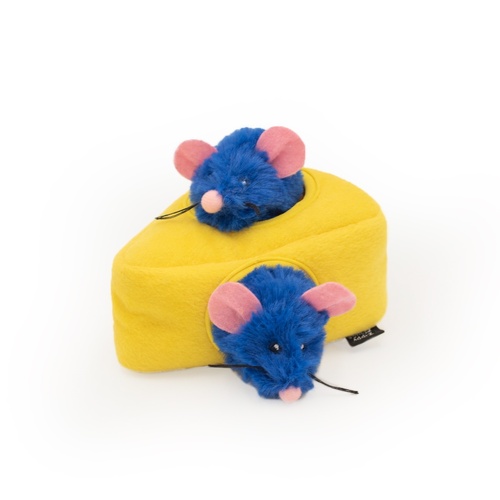 Zippy Paws ZippyClaws Burrow Cat Toy - Mice 'n Cheese  main image