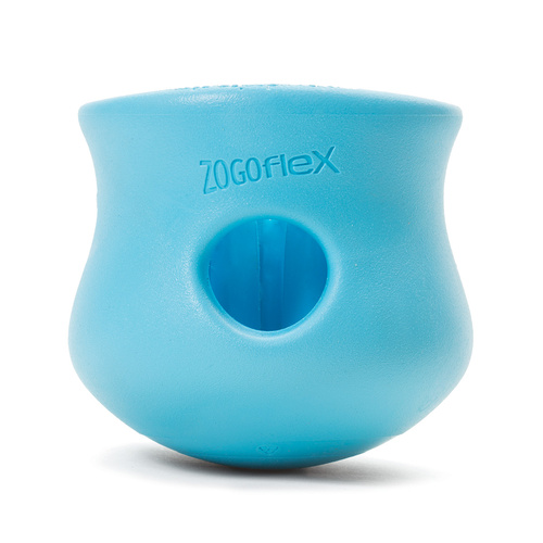 West Paw Toppl Treat Dispensing Dog Toy & Bowl - Small - Blue main image