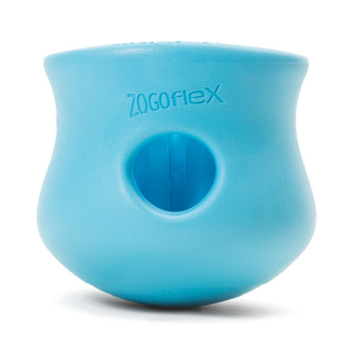 West Paw Toppl Treat Dispensing Dog Toy & Bowl - X-Large - Blue main image