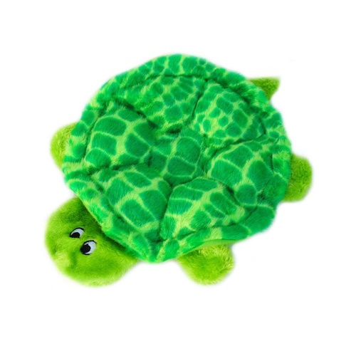 Zippy Paws Squeakie Crawler No Stuffing Speaker Dog Toy - SlowPoke the Turtle main image