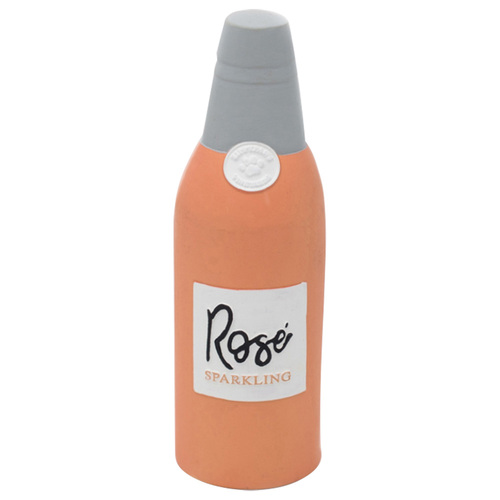 Zippy Paws Latex Happy Hour Crusherz Squeaker Dog Toy - Rosé main image