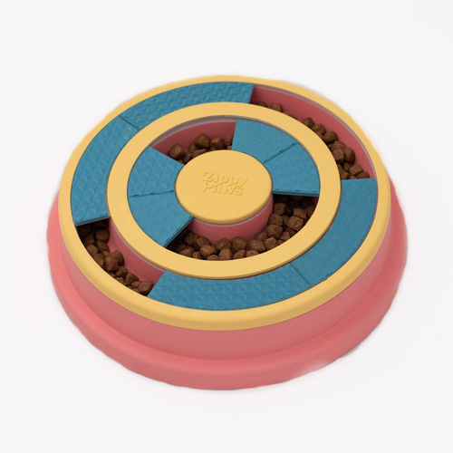 Zippy Paws SmartyPaws Puzzler Feeder Interactive Dog Toy - Wagging Wheel main image