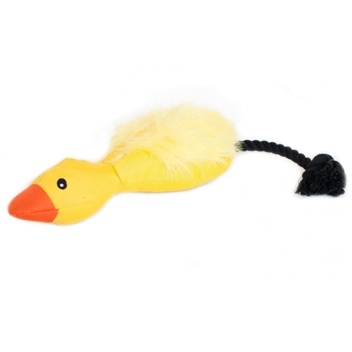 Zippy Paws ThrowADuck Squeaker Dog Toy