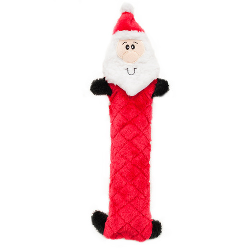 Zippy Paws Jigglerz Shakeable Dog Toy - Santa main image