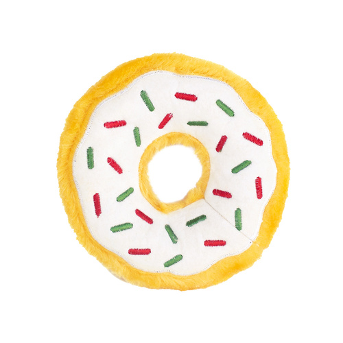 Zippy Paws Mini Donutz Squeaker Dog Toy - Peppermint main image