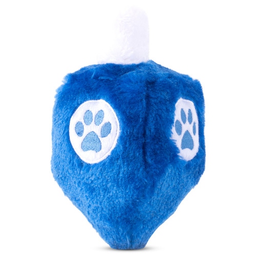 Zippy Paws Plush Squeaker Dog Toy - Hanukkah Dreidel main image