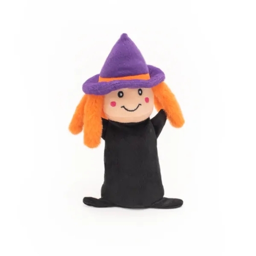 Zippy Paws Halloween Colossal Buddie Dog Toy - Witch main image